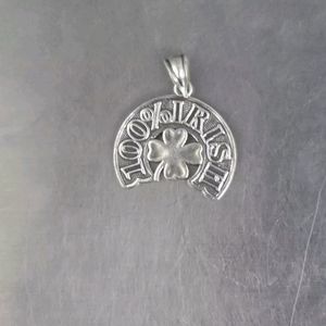 Irish heritage 100% sterling silver pendant or charm